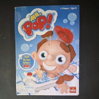 Goliath Mr. Pop! Board Game, Timer, Face Building, Ages 4-11, 1+ Players