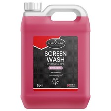 AUTOCARE Screen Wash -10C Bubblegum Scented 5L Fresh No Streaks Bugs Tar Remover 2.40 per litre