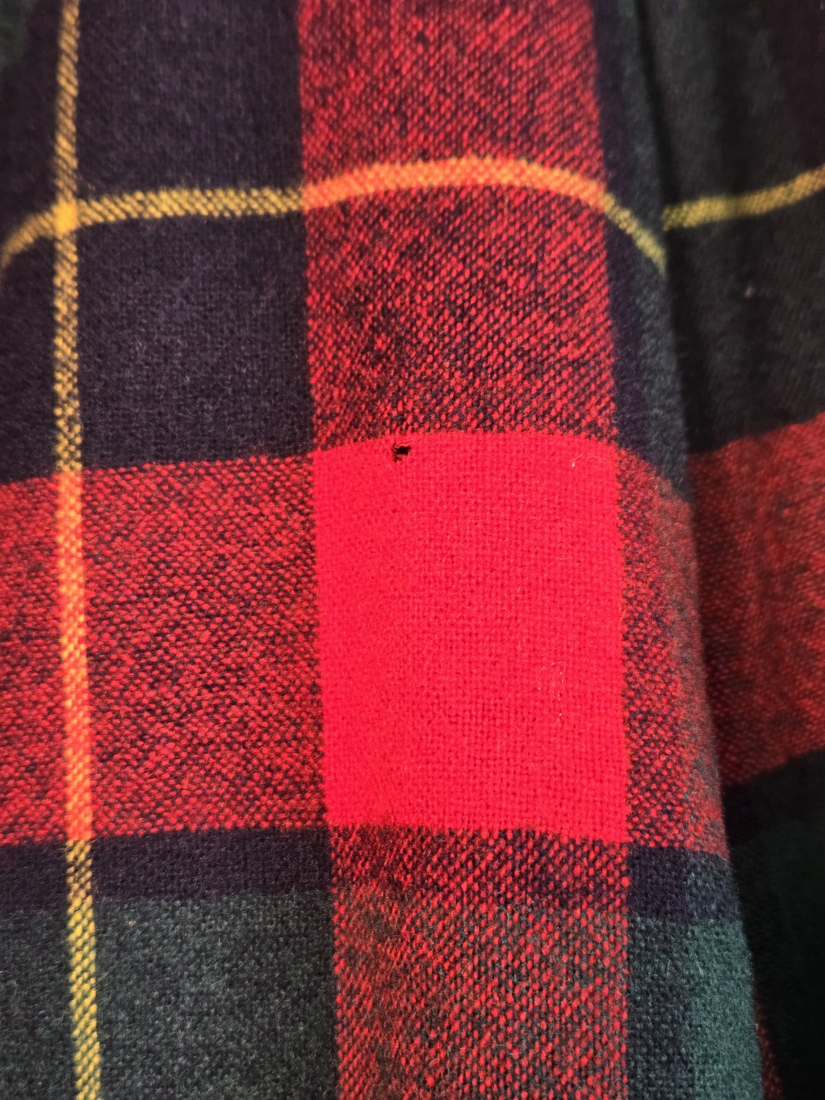 Pendleton Wool Check Casual Jacket Red - image 13