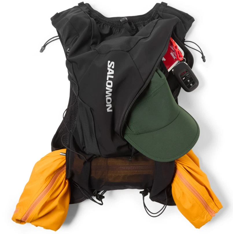 Salomon ADV Skin 12 Hydration Vest – 12L, 2 Soft Flasks – Free Shipping – Sale - Image 4 of 4