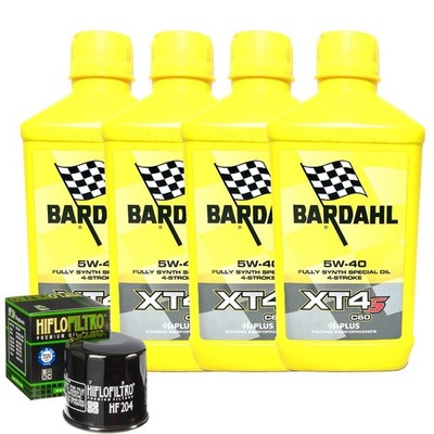 Bardahl XT4S 5W40 Ölwechselkit Für Yamaha YXF1000 Wolverine RMAX 4 SE 2021