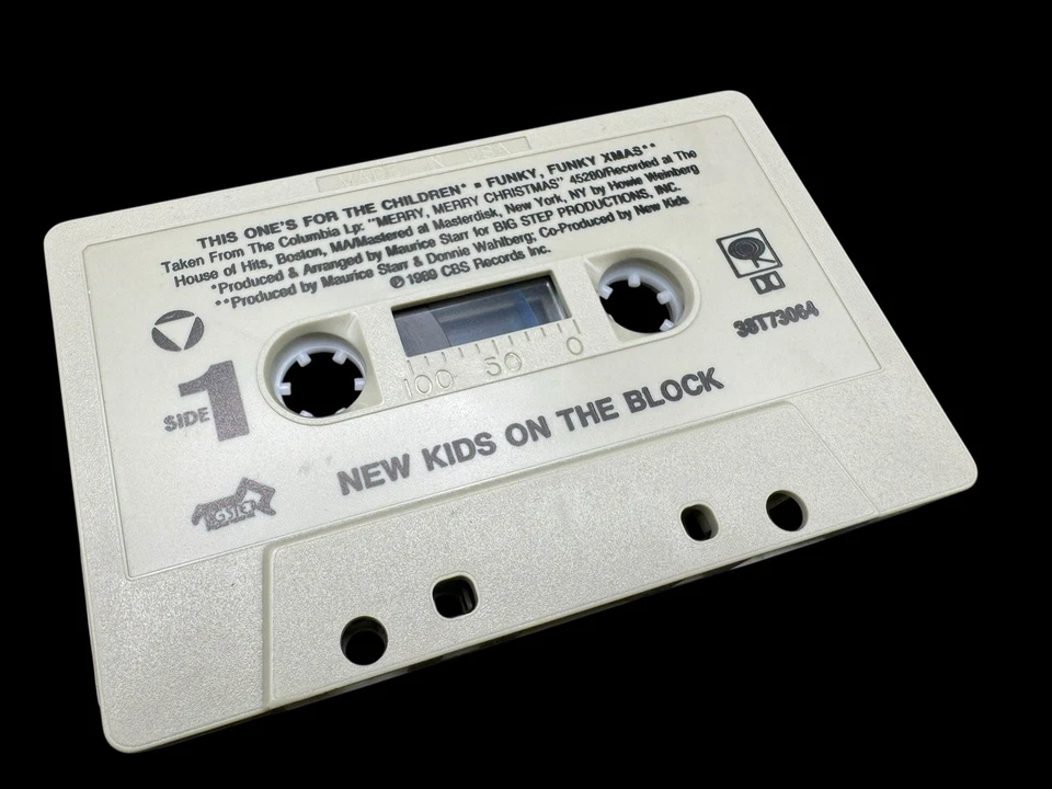 New Kids On The Block This One's For The Children Christmas Cassette Single - Image 4 of 4