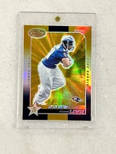 2000 Playoff Leaf Certified Jamal Lewis Mirror Gold RC /40 Ravens