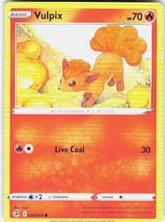 Vulpix 028/264 Common Fusion Strike Pokemon