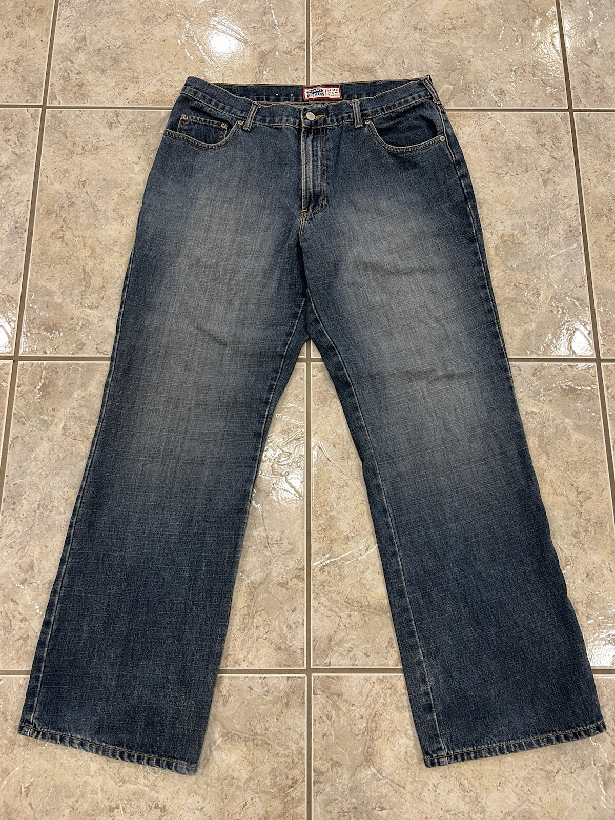 VTG 2002 36X34 ( 35X32 ) Old Navy Baggy Jeans 90s Y2K Skater Loose