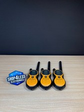 Lot of 3 Motorola T8510TPR 2-Way Walkie-Talkie Radios