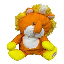 Vintage Fisher-Price Puffalump Lion Plush Stuffed Animal Soft Toy 1990 s 14