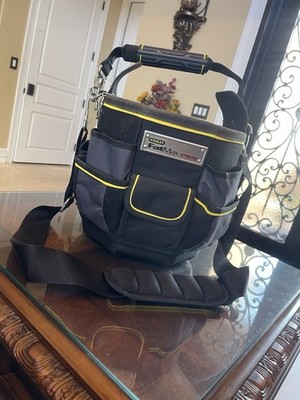 Stanley Fat Max xtreme Heavy Duty Bucket Tool Basket Rigid wall  Technician Bag 
