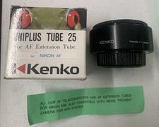 Kenko N-AF Uniplus Tube 25 Extension Tube Ring for Nikon AF N Mint Japan