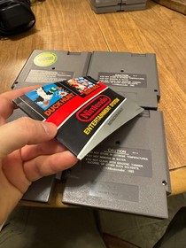 Nintendo NES Super Mario Bros 1-3 1 2 3 I II III trilogy + Dr. Mario video games