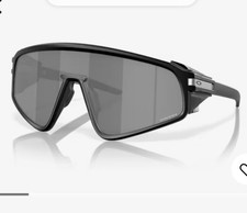 Oakley Latch Panel Sunglasses OO9404-0135 Matte Black Prizm Black Mirror w/Pouch