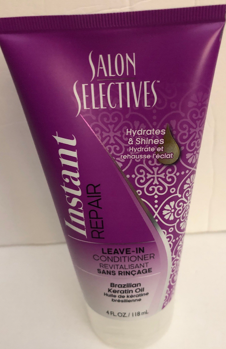 Salon Selectives Hair Treatment Tube,Instant Repair, 4 fl oz-RARE