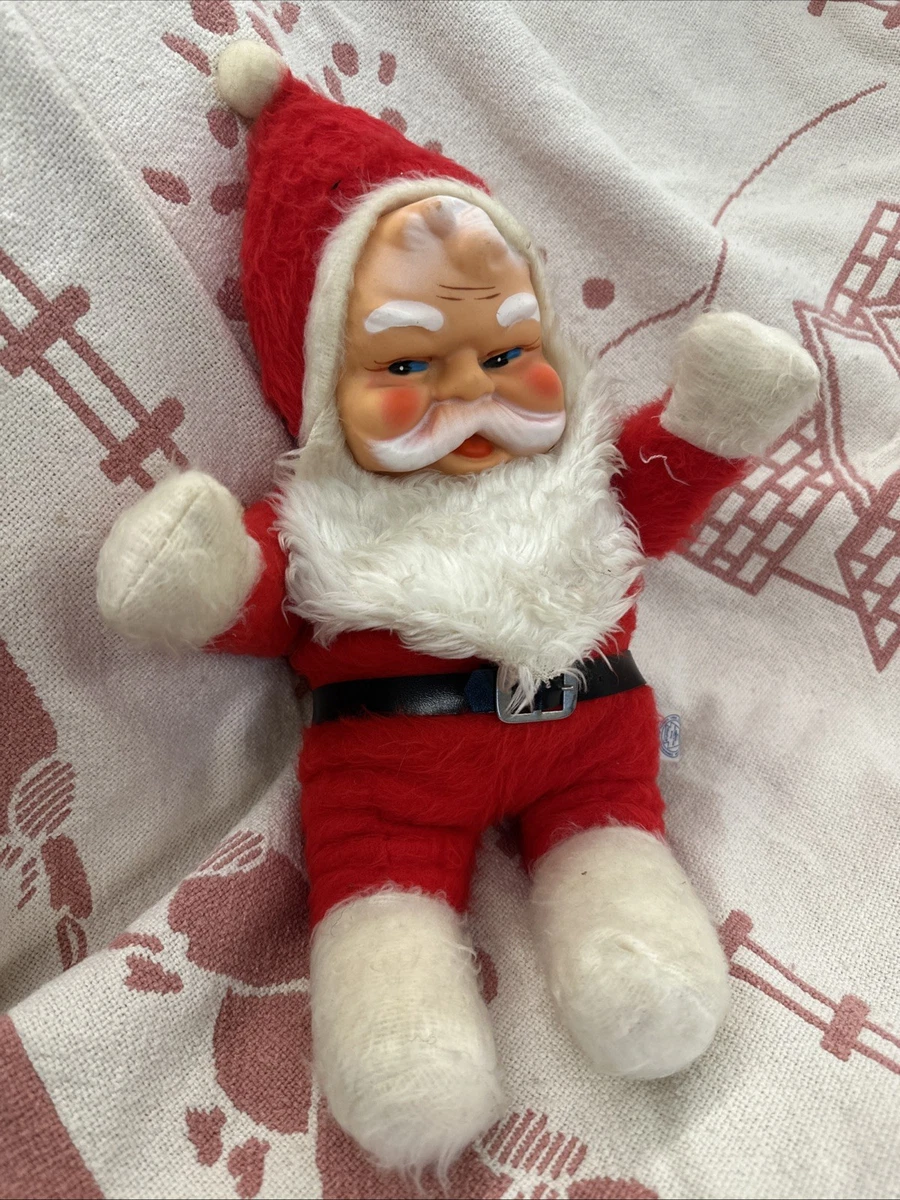 Vintage Rubber Santa for sale | eBay