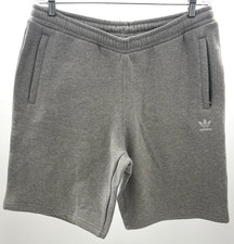 MENS Gray Heather Adidas Originals Essentials Shorts H34682 Size Large