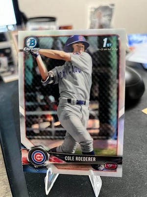 2018 Bowman Draft - Chrome Cole Roederer #BDC-125 Refractor (RC)