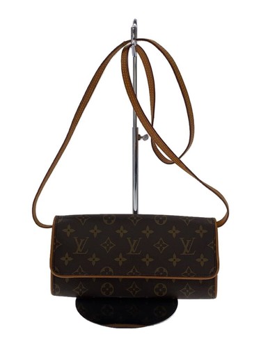 LOUIS VUITTON Pochette Twin GM Monogram Canvas From Japan