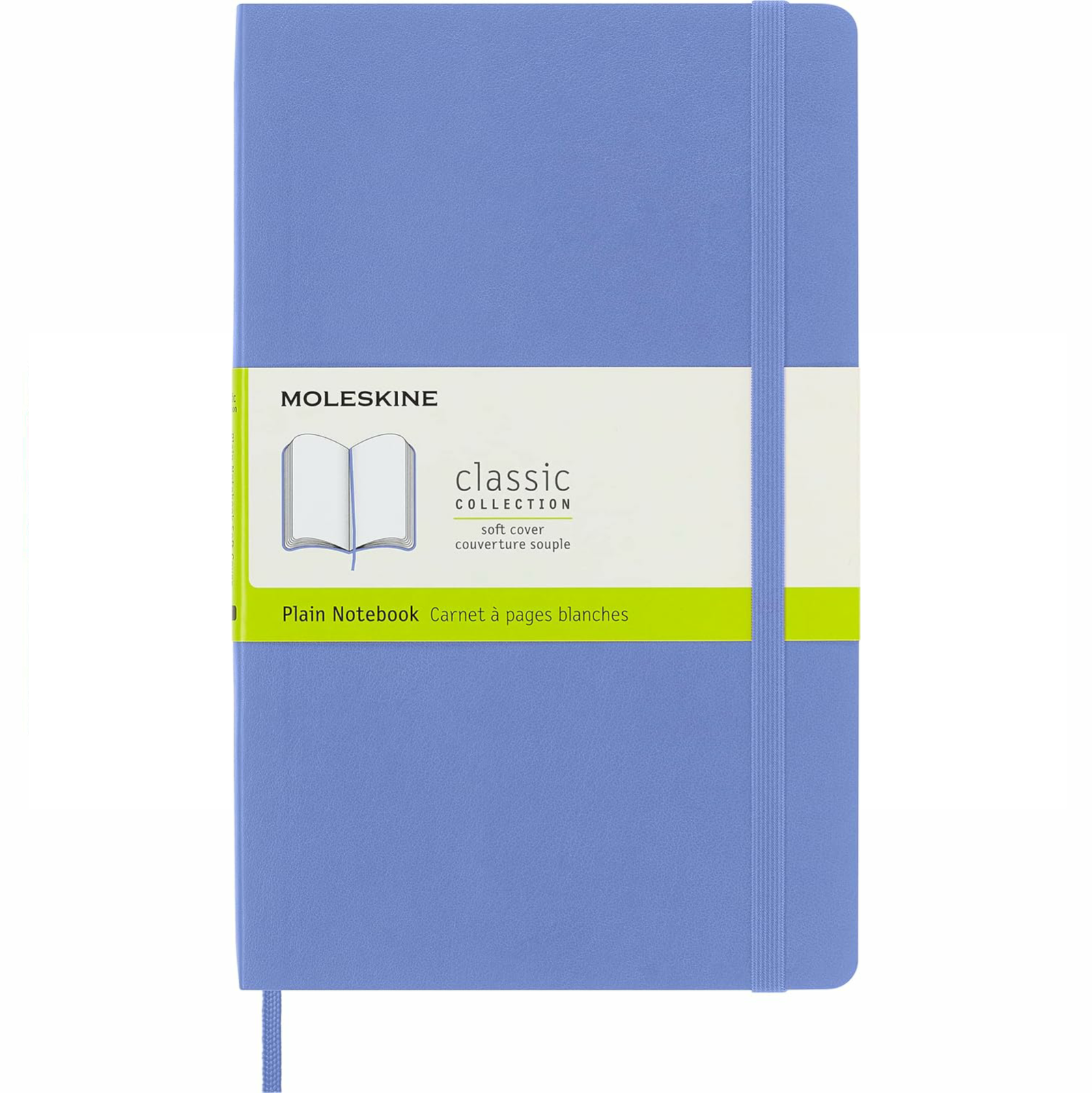 Moleskine Large Plain Softcover Notebook Hydrangea Blue (Notebook / blank book) - Image 5