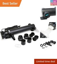 36W UV Ultraviolet Light Clarifier Filter 20" Non-Submersible Lamp for Koi ...