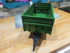 BRUDER FARM TOYS SALDATORE RIBALTABILE RIMORCHIO GRANO PARTE SUPERIORE RIMOVIBILE 02010 1:16 OTTIME CONDIZIONI B