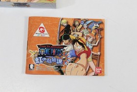One Piece Niji no Shima CIB Boxed Bandai WonderSwan Color WS Japan Import A VG