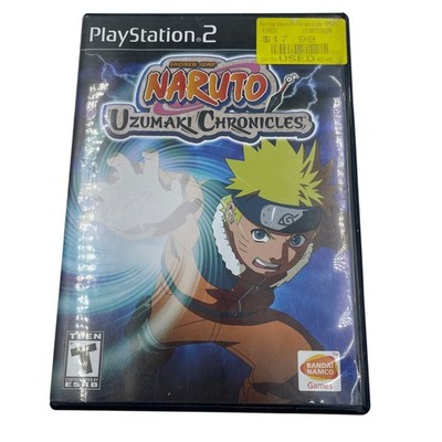 Naruto Uzumaki Chronicles Sony PlayStation 2 PS2 2006 Bandai Namco Shonen Jump
