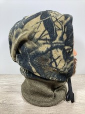 Fleece Knit Camouflage Hunting Balaclava Face Mask Hood - OSFM