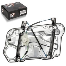 Manueller Fensterheber mit Metallplatte vorne links für VW BORA 1J2 1J6