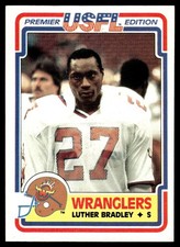 1984 Topps USFL Football Card #s 1-132 NMMT You Pick + Free Shipping!