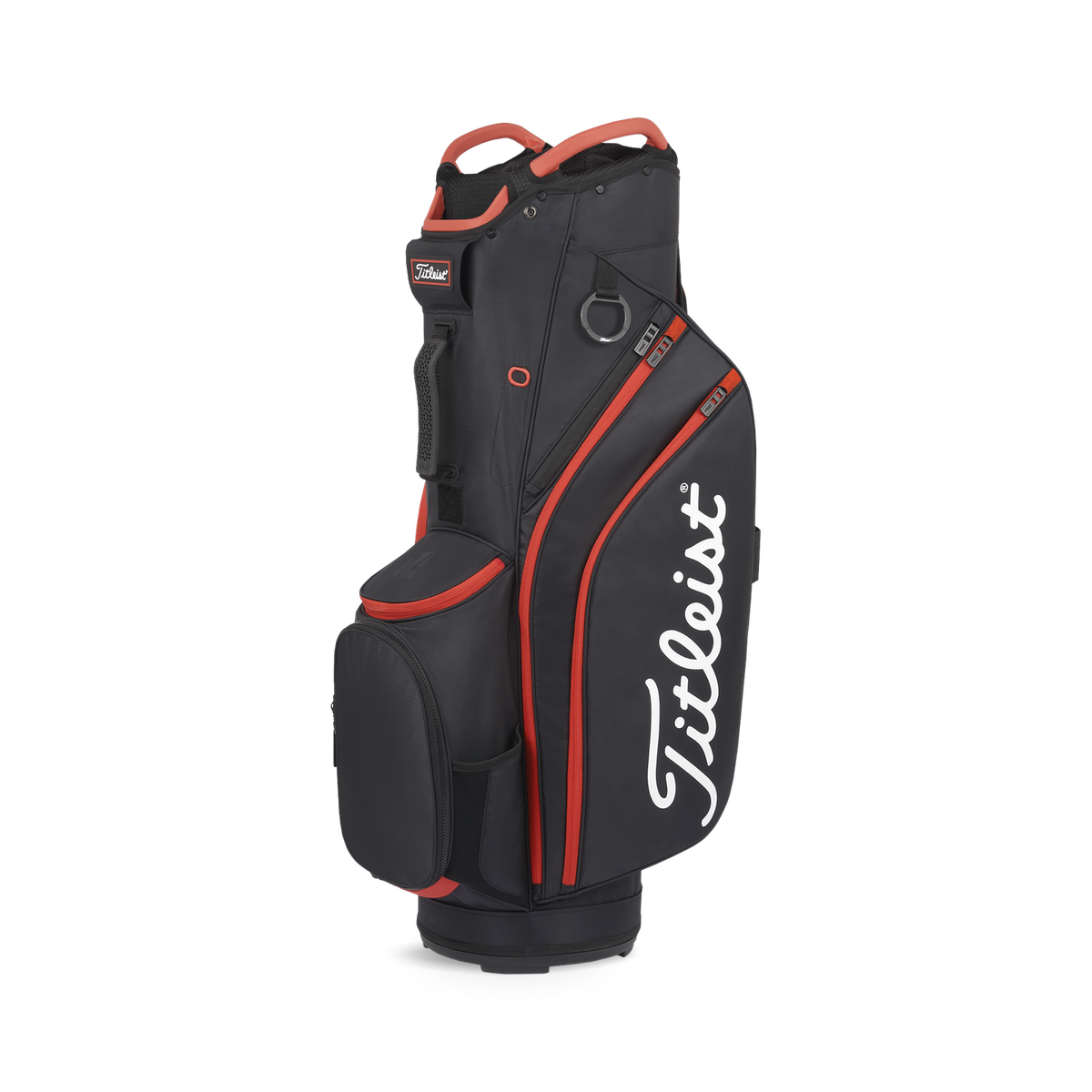 Titleist Cart 14 Golf Bag - Black/Black/Red (TB22CT6-006) for sale