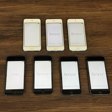 Lot Of 7 Apple iPod Touch 5th Generation Gray And Blue Music Player