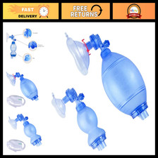 CPR Training Kit for Adults Kids - Masks, Valves, BMV Ambu Bag, Resuscitation