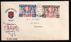 Hong Kong 1946 Victory set on fine FDC