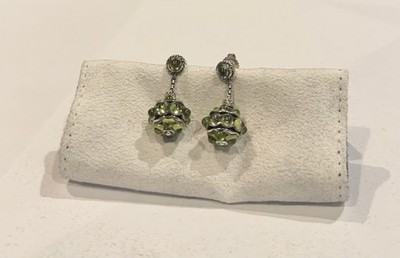 Vintage David Yurman GreenPeridot Earrings