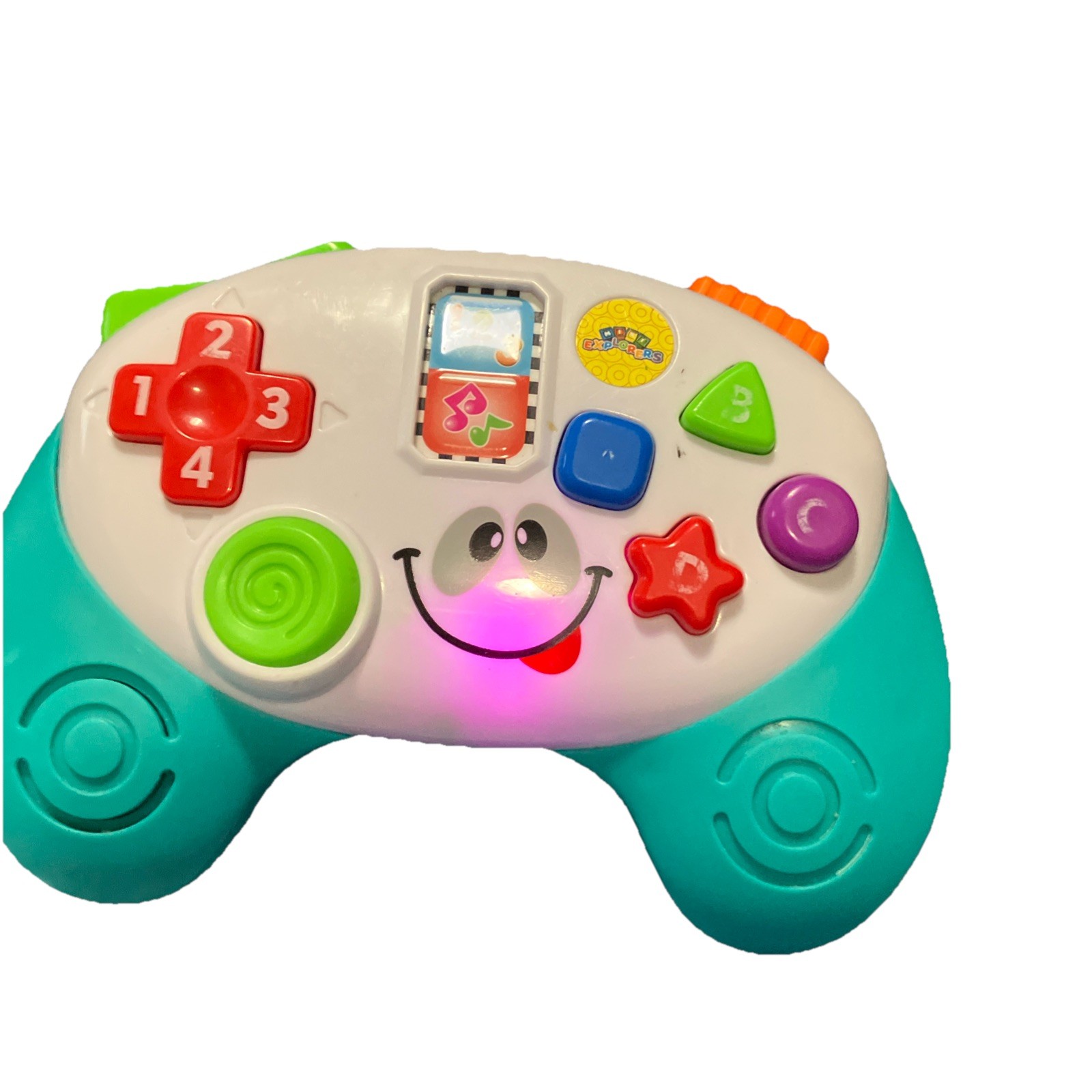 Fisher-Price Laugh & Learn Musical Baby Toy with Lights & Game Controller  