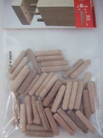HolzdüBel Buche Ø6 X 30Mm Kwb DüBel 200 StüCk