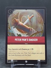 PETER PAN'S DRAGON 2023 DISNEY LORCANA RISE OF THE FLOODBORN FOIL 135