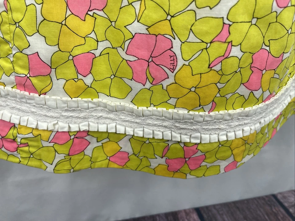 Vestido recto de colección Lilly Pulitzer The Lilly Early Generation años 60 100 % algodón usado en excelente estado Foto 3 de 4