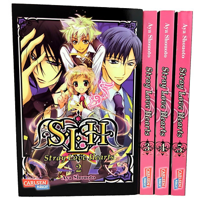 Stray Love Hearts Manga Band 2-5 Aya Shouoto Deutsch 1. Auflage Carlsen 