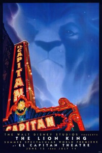 lion king premiere el capitan