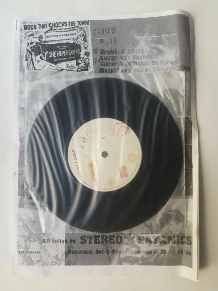 STEREO SATANICS She Never Said No 7" | Garage Punk Rock'n'Roll ++ Nikki Sudden - Bild 3 von 4