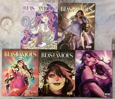 BLASFAMOUS #1 SET OF 5 1:25,10 MIZUNO SEJIC ANDOLFO DSTLRY VARIANT COMIC BOOK BA