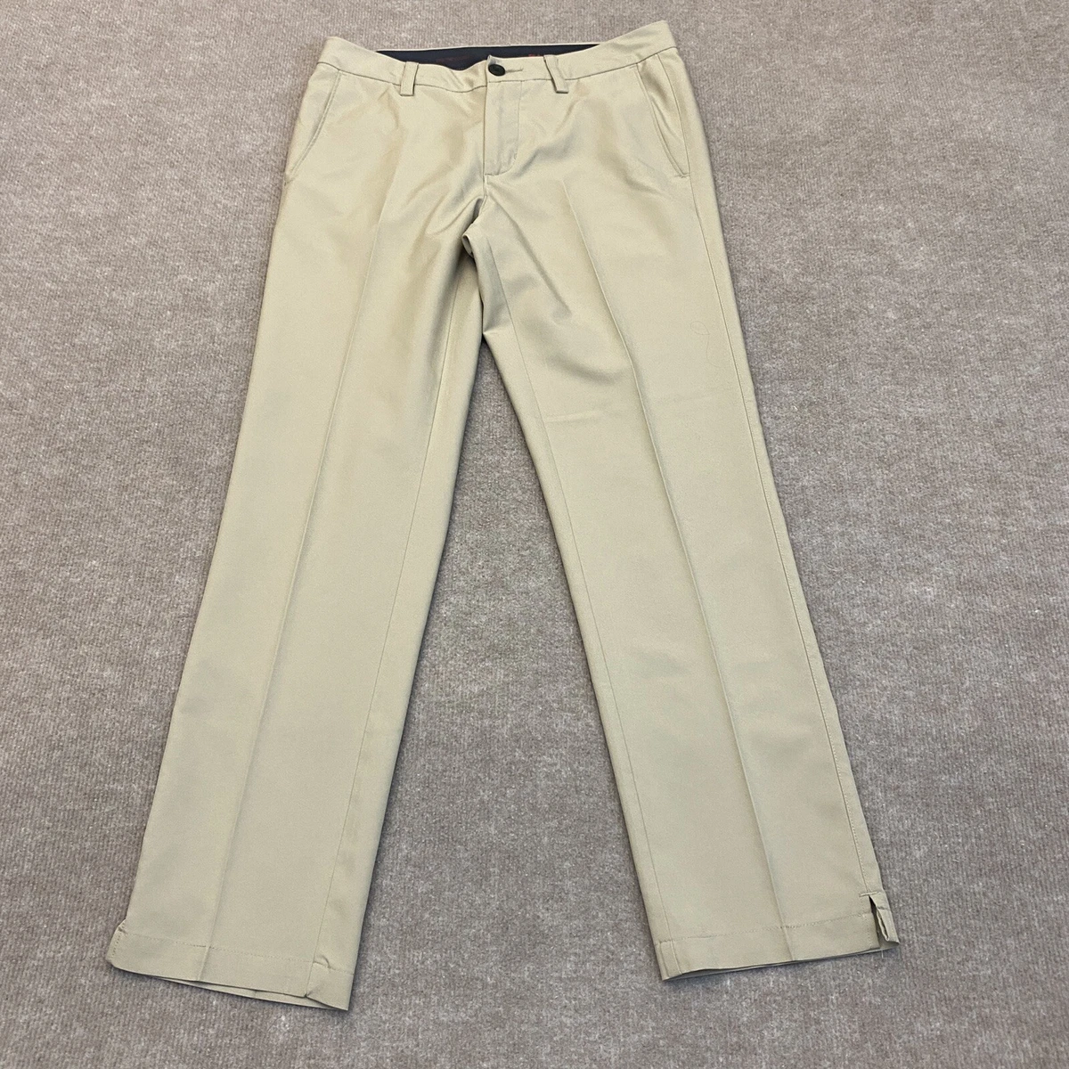 Kaliber Proberen Metafoor FILA Sport GOLF Pants Mens 30 Beige Performance Flat Front Lightweight 30 x  29 | eBay