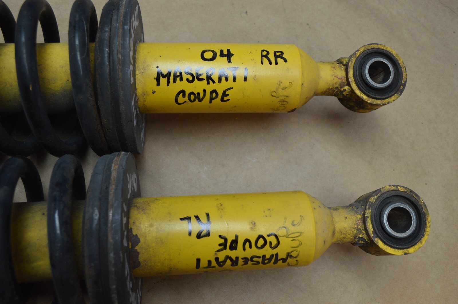 2004 M138 MASERATI GT COUPE REAR & FRONT LEFT & RIGHT BILSTEIN SHOCK STRUT SET