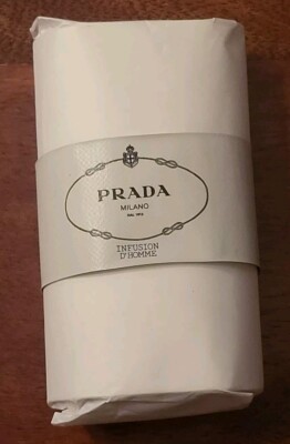 NEW Sealed Prada Milano Infusion D'Homme Bath Bar Soap RARE 3.59z 100g RARE