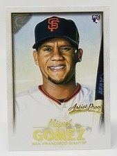2018 Topps Gallery Base Artist Proof Rookie #135 Miguel Gomez Giants