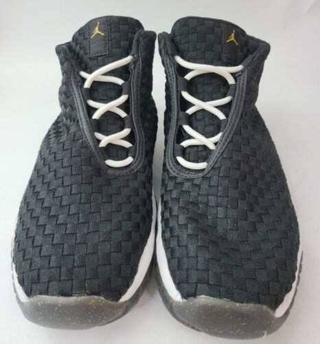 Nike Air Jordan Future BG GS schwarz weiß gewebt 656504-031 Schuh Sneaker Größe 7Y. - Bild 1 von 12