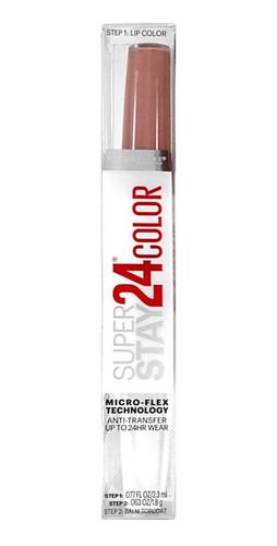 Maybelline SuperStay 24 2 Step Color Lipstick Constant Toast 136~B1G1 50% OFF