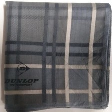 VINTAGE BANDANA PATTERN COTTON 18" POCKET SQUARE HANDKERCHIEF HANKY