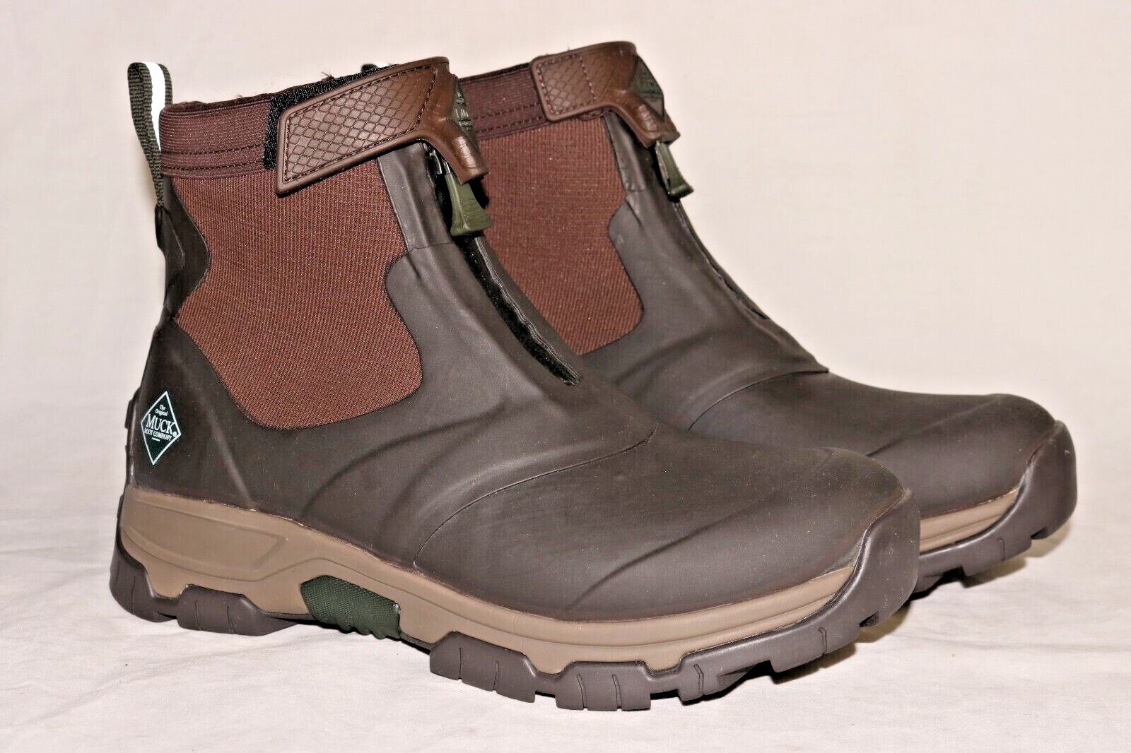 Muck Boots Mens Apex Mid Zip Ankle Brown US Men's Size 8 eBay