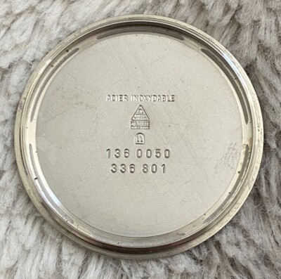 NOS @ NEUER GEHÄUSEBODEN HINTEN OMEGA GENEVE 336.801 MECHANISCH @ KALIBER 613